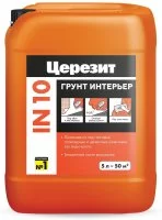 Грунтовка интерьерная Церезит IN-10 5 л