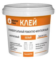 Клей акриловый MasterTeks ремонтно-монтажный белый 1.7 кг