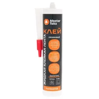 Клей акриловый MasterTeks жидкий скотч прозрачный 280 г