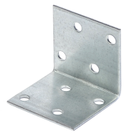 Уголок крепежный равносторонний оцинкованная сталь 40x40x40x1.8