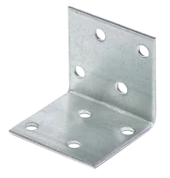 Уголок крепежный равносторонний оцинкованная сталь 40x40x40x1.8
