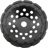 Шлифовальный алмазный диск GRAPHITE 115x22.2x5 мм; двойной сегмент