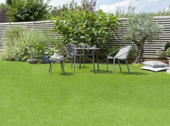 Газон искусственный Naterial толщина 25 мм 2x5 м (рулон) цвет темно-зеленый