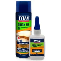 Клей Tytan цианакрилат двухкомпонентный 200 мл