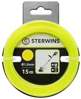 Леска для триммера Sterwins ø1.5 мм 15 м круглая