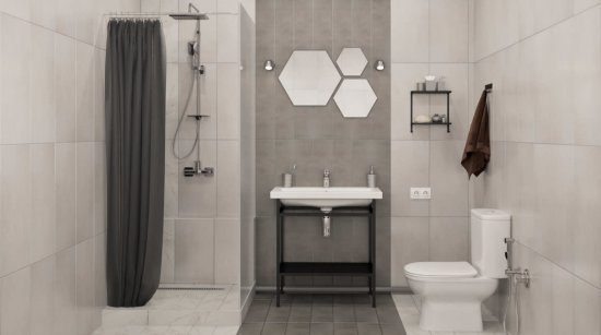 Раковина Cersanit Como мебельная 80 см