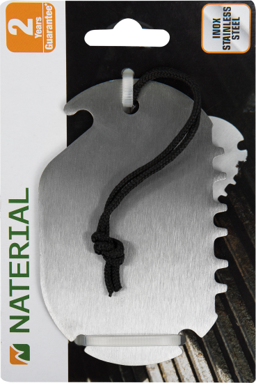 Скребок Naterial «Alpha», нержавеющая сталь