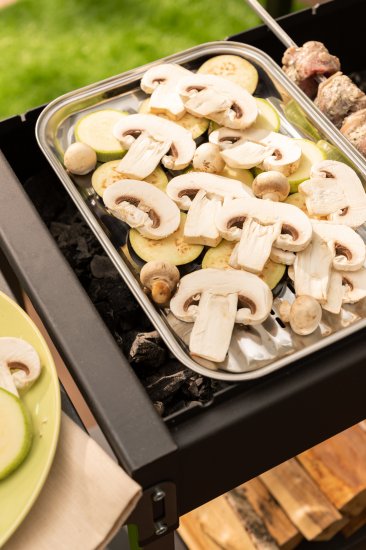 Противень для овощей Naterial Alpha 34.5x24 см нержавеющая сталь серебристый