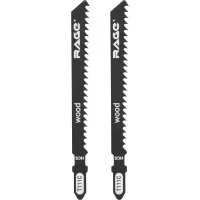 Пилки для лобзика для дерева и пластика RAGE T111C