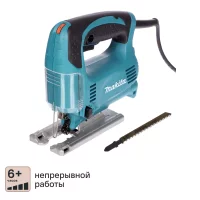 Лобзик сетевой Makita 4329X1 450 Вт, набор пилок 5 шт.
