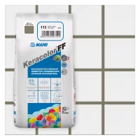 Затирка цементная Mapei Keracolor FF 113 цвет тёмно-серый 2 кг