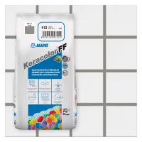 Затирка цементная Mapei Keracolor FF 112 цвет серый 2 кг