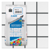 Затирка цементная Mapei Keracolor FF 114 цвет антрацит 2 кг