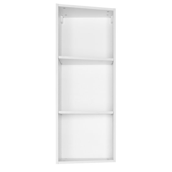 Каркас навесной скошенный Delinia ID 38x102.4x35 см ЛДСП цвет белый
