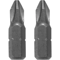 Бита крестовая Dexter XM38DT-3 PH2x25 мм, 2 шт.