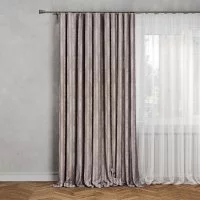 Штора на ленте Стамбул 160x260 см полиэстер цвет золотой