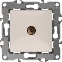 Одиночная розетка TV ЭРА 12-3101-02