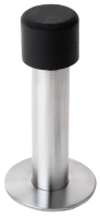 Стопор дверной Apecs DS-0009-Inox, 85 мм, цвет нержавеющая сталь