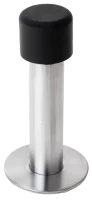 Стопор дверной Apecs DS-0009-Inox, 85 мм, цвет нержавеющая сталь