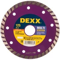 Отрезной алмазный круг для УШМ DEXX ТУРБО