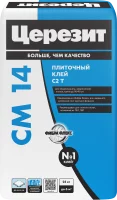 Клей для плитки и керамогранита Церезит CM 14 Extra 25 кг