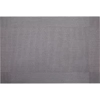 Салфетка сервировочная Квадрэ 2 30x45 см ПВХ цвет серый