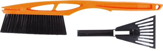 Щетка сметка для снега со скребком