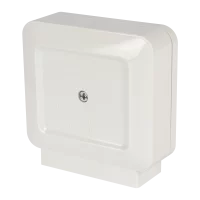 Распределительная коробка Systeme Electric открытая 100x100x35 мм 2 ввода IP44 цвет белый