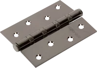 Петля универсальная U1004BB-BN/BL 100x75x2.5 мм сталь цвет глянцевый чёрный
