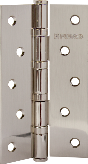 Петля универсальная U1254BB-SN/BL 125x75x2.5 мм сталь цвет матовый никель
