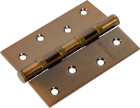 Петля универсальная U1004BB-CFB/BL 100x75x2.5 мм сталь цвет глянцевый кофе