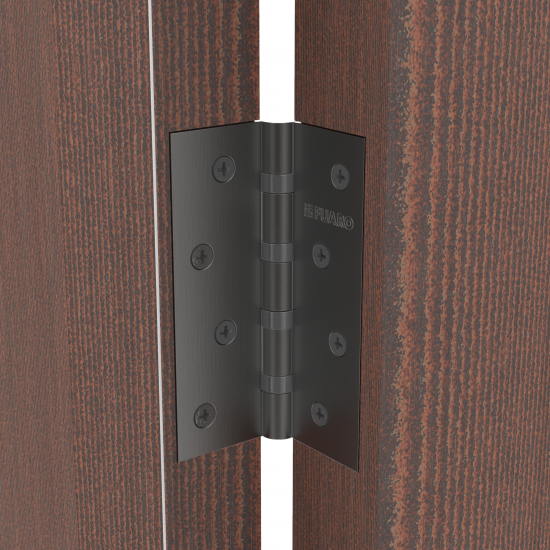Петля универсальная U1004BB-GR/BL 100x75x2.5 мм сталь цвет графит