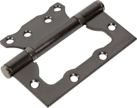 Петля без врезки N100500/2BB-GR/BL 100x75x2.5 мм сталь цвет графит