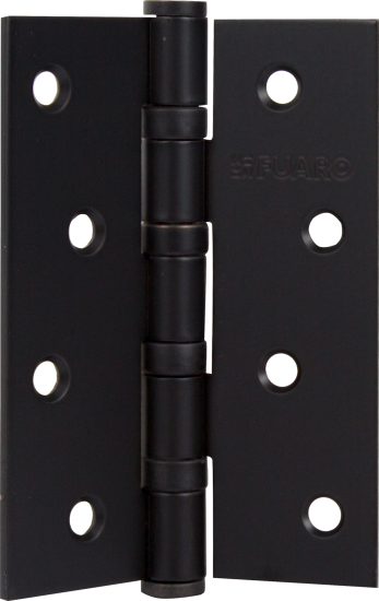 Петля универсальная U1004BB-BL/BL 100x75x2.5 мм сталь цвет матовый чёрный