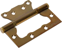 Петля без врезки N100500/2BB-CF/BL 100x75x2.5 мм сталь цвет кофе