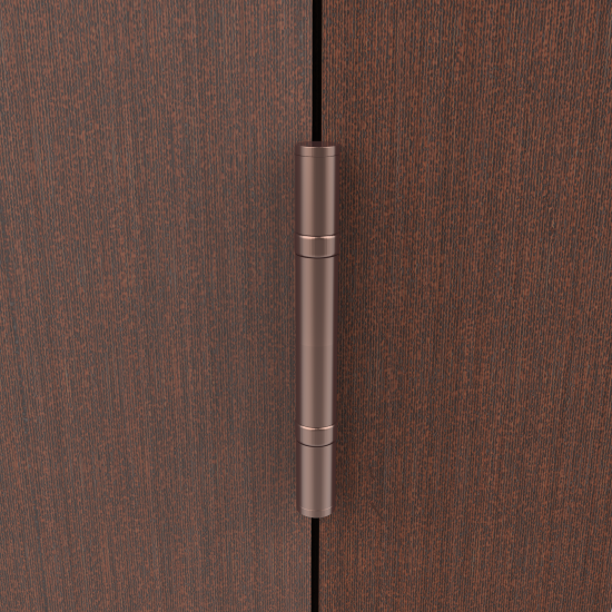 Петля без врезки N100500/2BB-AC/BL 100x75x2.5 мм сталь цвет античная медь