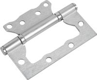 Петля без врезки N100500/2BB-WP/BL 100x75x2.5 мм сталь цвет белый жемчуг
