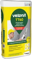 Штукатурка цементная Vetonit TT40 25 кг