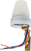 Фотореле Duwi FR-02 10 A, 2200 Вт, цвет белый, IP44
