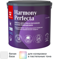 Краска для стен и потолков Tikkurila Perfecta моющаяся матовая цвет белый база А 2.7 л
