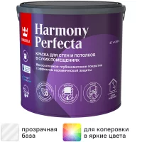 Краска для стен Tikkurila Perfecta матовая прозрачная база С 2.7 л