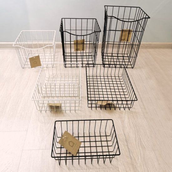 Корзина для белья 25x25x40 см цвет чёрный