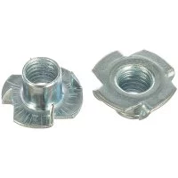 Мебельная врезная гайка МЕТИЗНЫЙ ДВОР M10x12,5 DIN1624 (100 шт.)