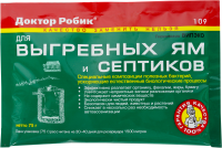 Биопрепарат Доктор Робик 109 для септиков и выгребных ям