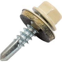 Кровельный саморез КРЕП-КОМП 4,8x19 RAL1014 слоновая кость 250 шт.