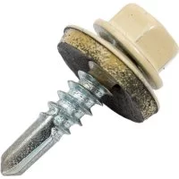 Кровельный саморез КРЕП-КОМП 4,8x19 RAL1014 слоновая кость 250 шт.