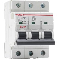 Автоматический выключатель AKEL ВА47-MCB-N-3P-C63-AC