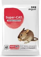 Средство для защиты от крыс и мышей «SuperCat» 4 шт