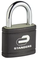 Замок навесной Standers 41x34 мм, чугун