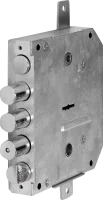 Замок врезной Border 77404-ЗВ9-6, цвет хром